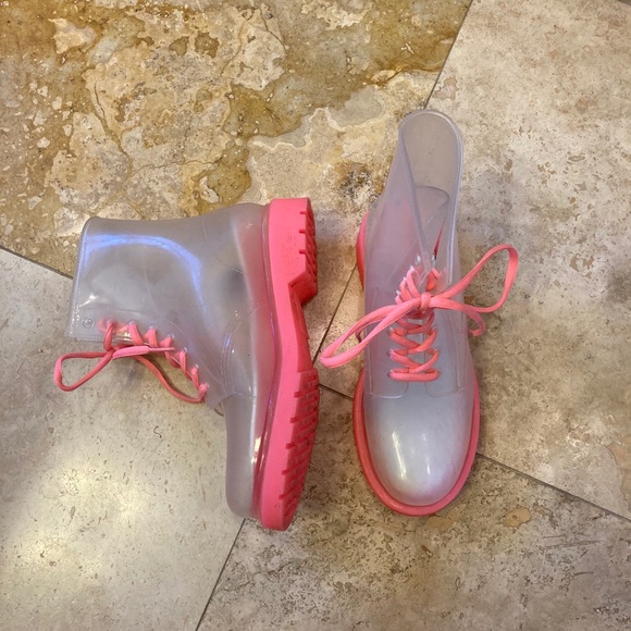 Cute To The Core Shoes - Rubber Jelly Boots